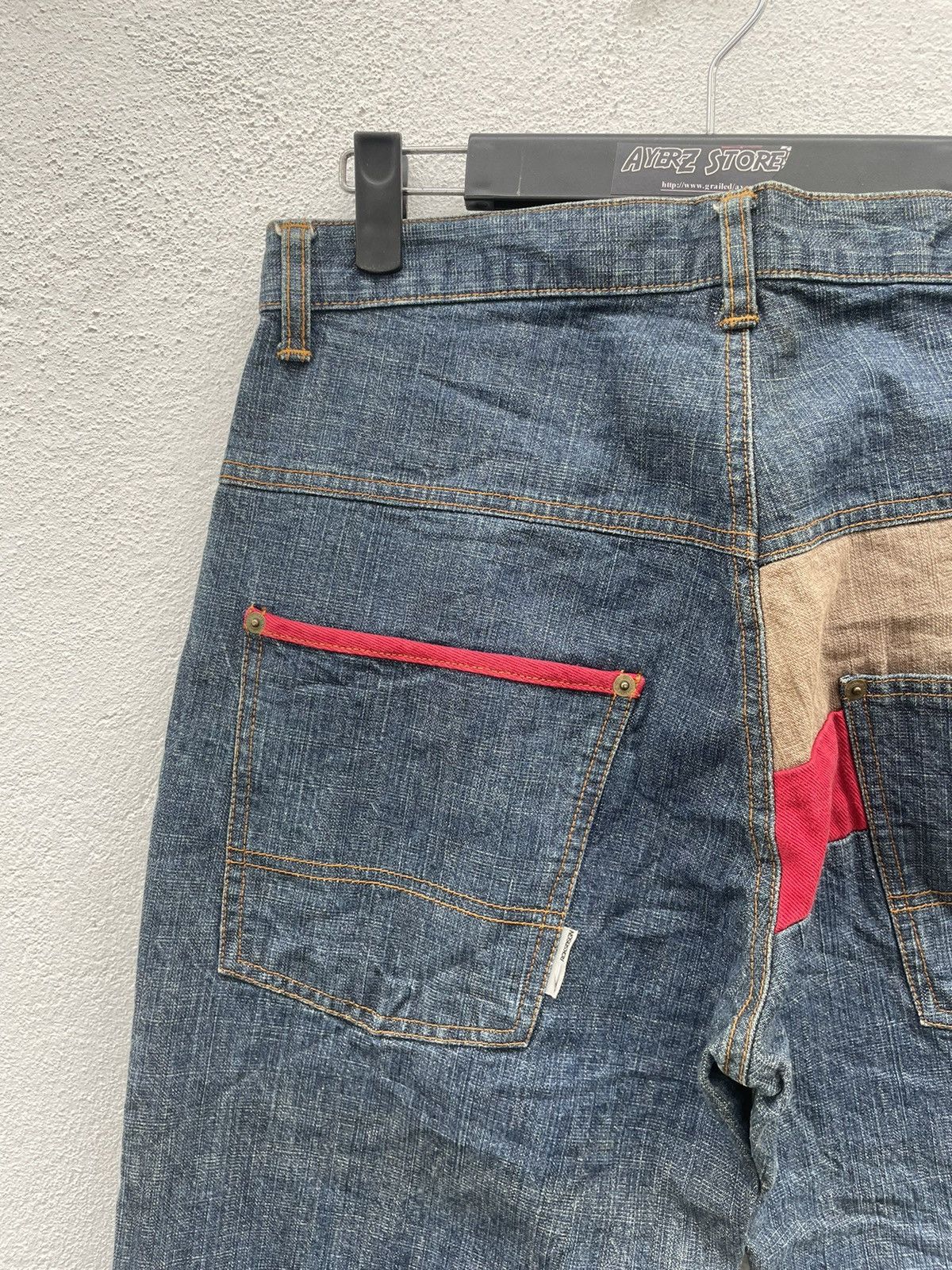 If Six Was Nine × Japanese Brand MONITORGRAPHIC DESIGN WEAR Jeans Made In Japan Size US 30 / EU 46 - 9 Thumbnail