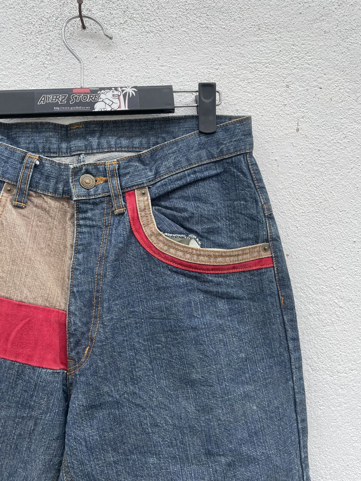 If Six Was Nine × Japanese Brand MONITORGRAPHIC DESIGN WEAR Jeans Made In Japan Size US 30 / EU 46 - 3 Thumbnail
