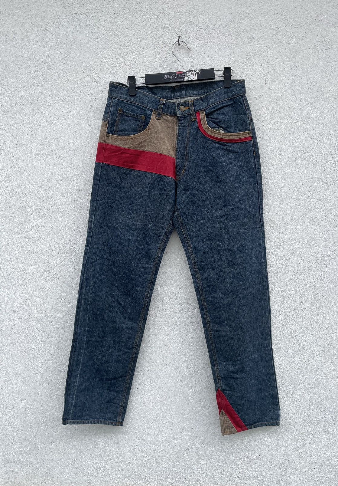 If Six Was Nine × Japanese Brand MONITORGRAPHIC DESIGN WEAR Jeans Made In Japan Size US 30 / EU 46 - 1 Thumbnail