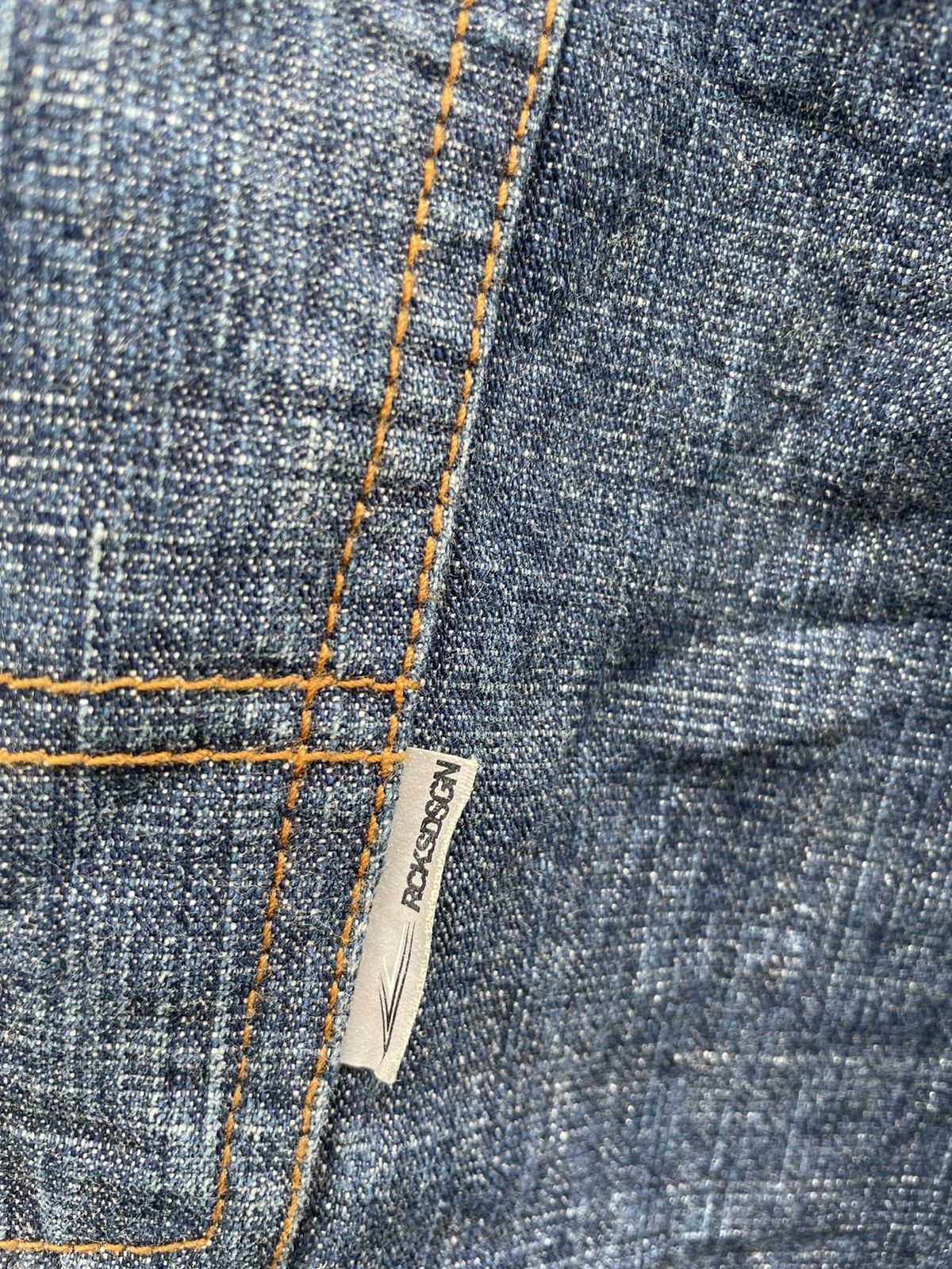 If Six Was Nine × Japanese Brand MONITORGRAPHIC DESIGN WEAR Jeans Made In Japan Size US 30 / EU 46 - 13 Thumbnail