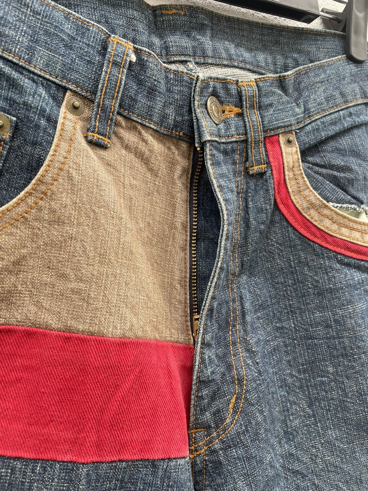 If Six Was Nine × Japanese Brand MONITORGRAPHIC DESIGN WEAR Jeans Made In Japan Size US 30 / EU 46 - 6 Thumbnail