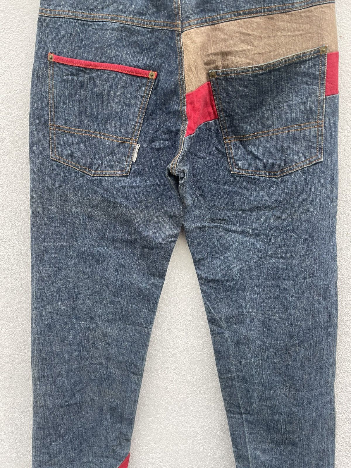 If Six Was Nine × Japanese Brand MONITORGRAPHIC DESIGN WEAR Jeans Made In Japan Size US 30 / EU 46 - 12 Thumbnail