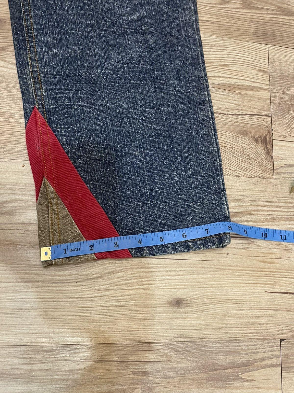 If Six Was Nine × Japanese Brand MONITORGRAPHIC DESIGN WEAR Jeans Made In Japan Size US 30 / EU 46 - 20 Thumbnail