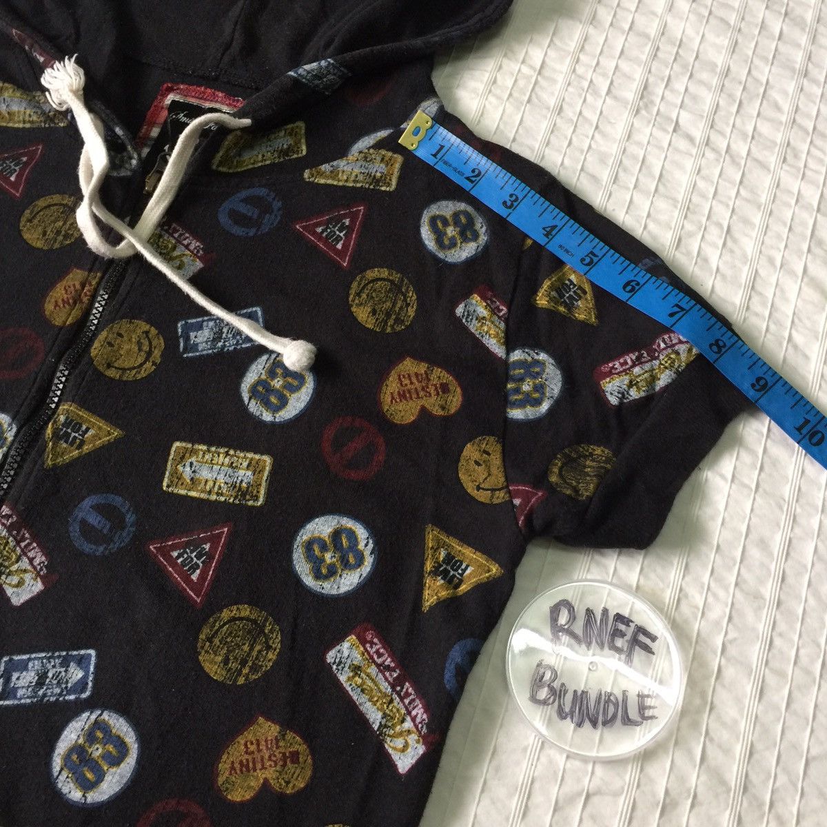 Japanese Brand Smiley face by harvey ball usa hoodie design like kapital Size US S / EU 44-46 / 1 - 17 Thumbnail