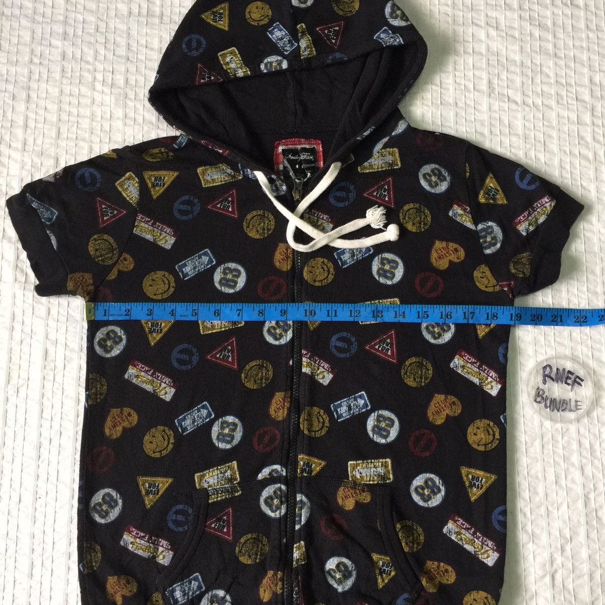 Japanese Brand Smiley face by harvey ball usa hoodie design like kapital Size US S / EU 44-46 / 1 - 15 Thumbnail