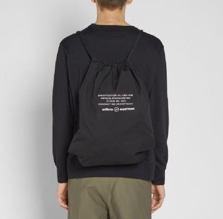 Fragment Design UNIFORM EXPERIMENT UEN PHYSICAL FITNESS KNAP SACK BLACK Size ONE SIZE - 6 Thumbnail