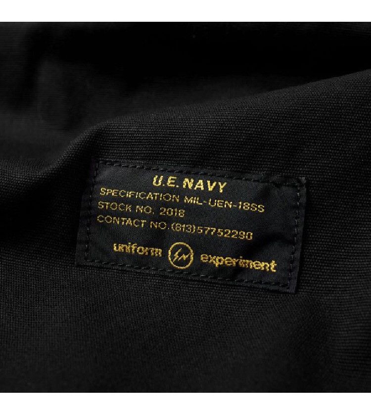Fragment Design UNIFORM EXPERIMENT UEN PHYSICAL FITNESS KNAP SACK BLACK Size ONE SIZE - 4 Thumbnail