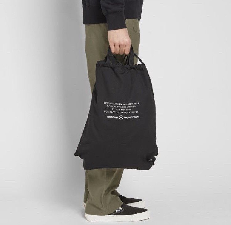 Fragment Design UNIFORM EXPERIMENT UEN PHYSICAL FITNESS KNAP SACK BLACK Size ONE SIZE - 5 Thumbnail