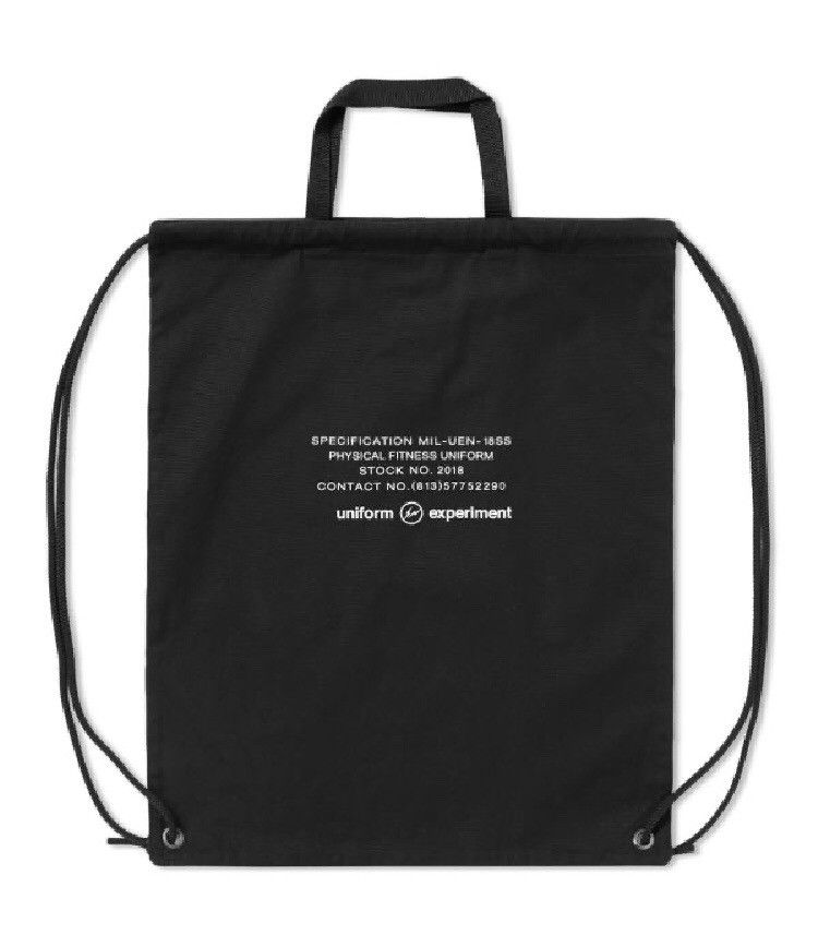 Fragment Design UNIFORM EXPERIMENT UEN PHYSICAL FITNESS KNAP SACK BLACK Size ONE SIZE - 1 Thumbnail