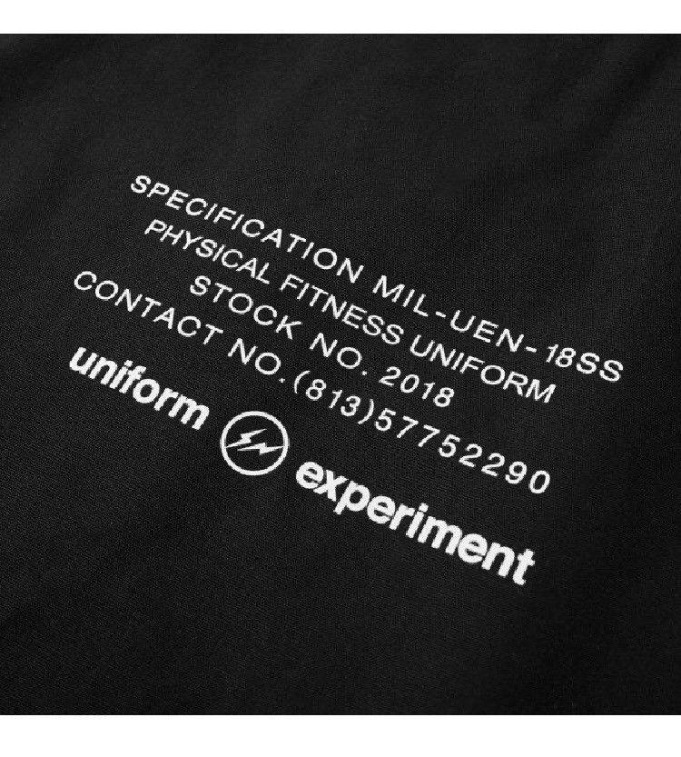 Fragment Design UNIFORM EXPERIMENT UEN PHYSICAL FITNESS KNAP SACK BLACK Size ONE SIZE - 3 Thumbnail