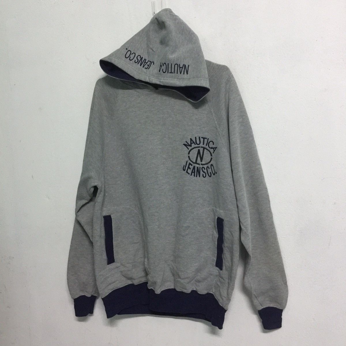 Nautica NS 83 Nautica jeans hoodie sweatshirt streetwear size L Size US L / EU 52-54 / 3 - 5 Thumbnail