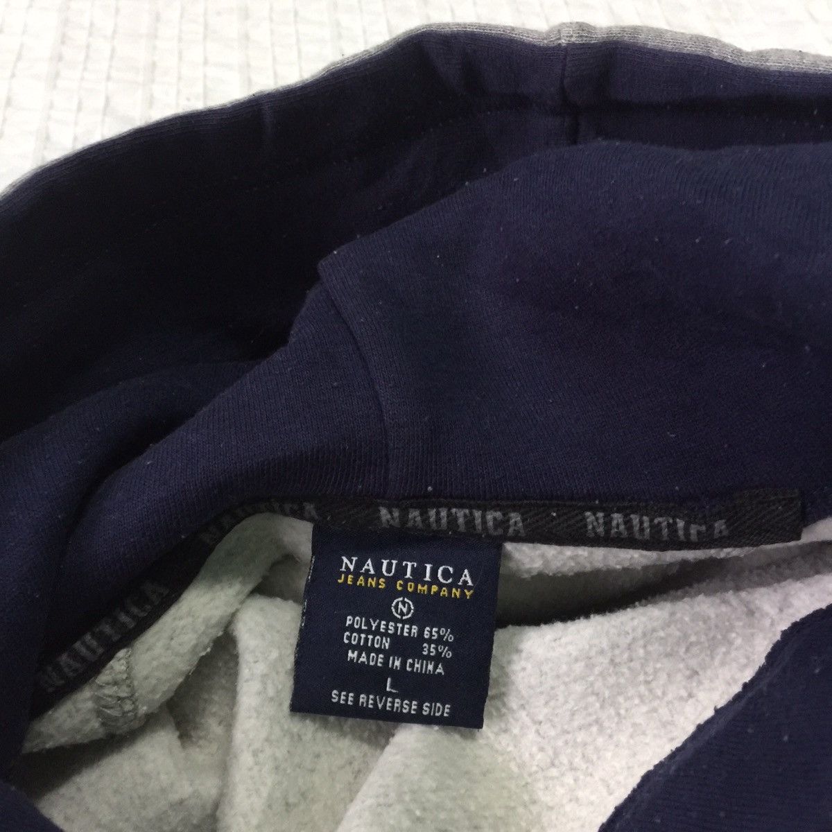 Nautica NS 83 Nautica jeans hoodie sweatshirt streetwear size L Size US L / EU 52-54 / 3 - 9 Thumbnail
