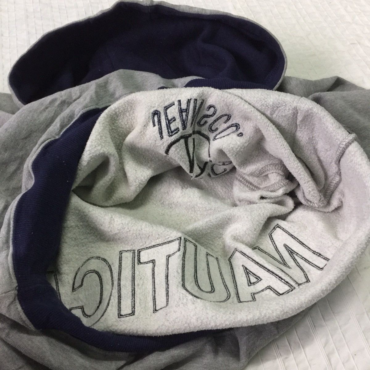Nautica NS 83 Nautica jeans hoodie sweatshirt streetwear size L Size US L / EU 52-54 / 3 - 11 Thumbnail