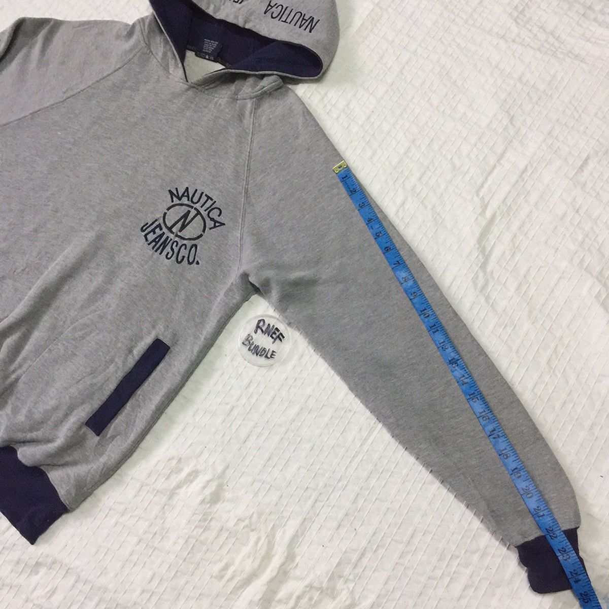 Nautica NS 83 Nautica jeans hoodie sweatshirt streetwear size L Size US L / EU 52-54 / 3 - 17 Thumbnail