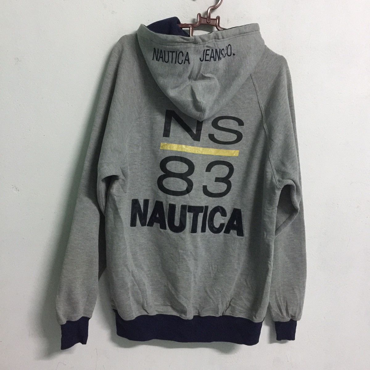 Nautica NS 83 Nautica jeans hoodie sweatshirt streetwear size L Size US L / EU 52-54 / 3 - 3 Thumbnail