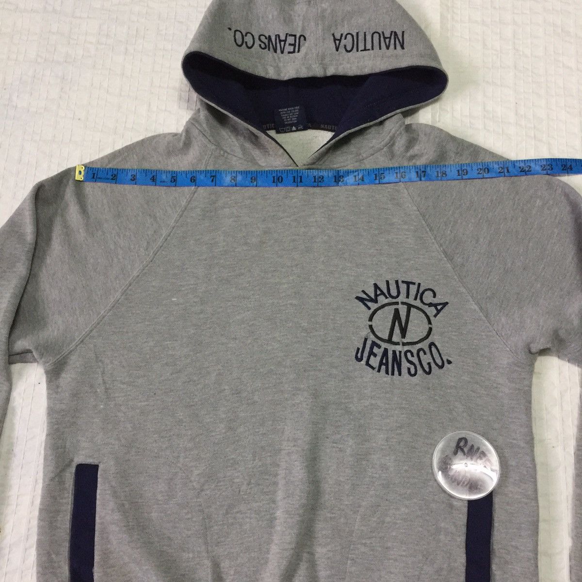 Nautica NS 83 Nautica jeans hoodie sweatshirt streetwear size L Size US L / EU 52-54 / 3 - 14 Thumbnail