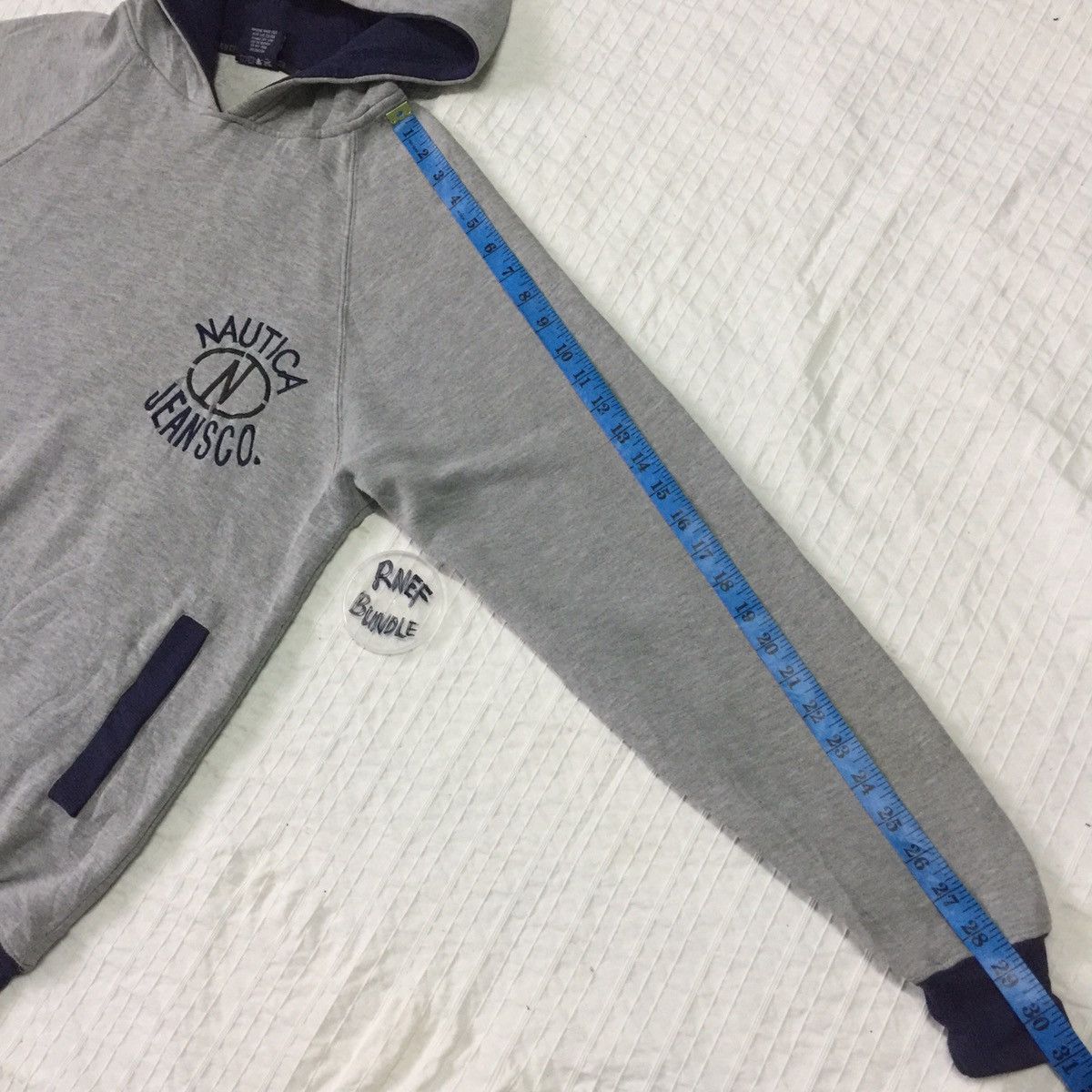 Nautica NS 83 Nautica jeans hoodie sweatshirt streetwear size L Size US L / EU 52-54 / 3 - 16 Thumbnail