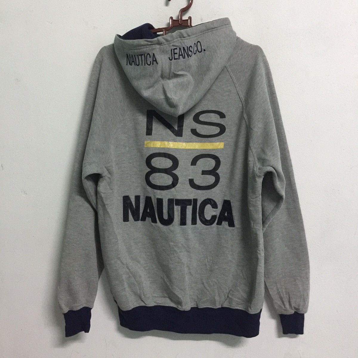 Nautica NS 83 Nautica jeans hoodie sweatshirt streetwear size L Size US L / EU 52-54 / 3 - 1 Thumbnail