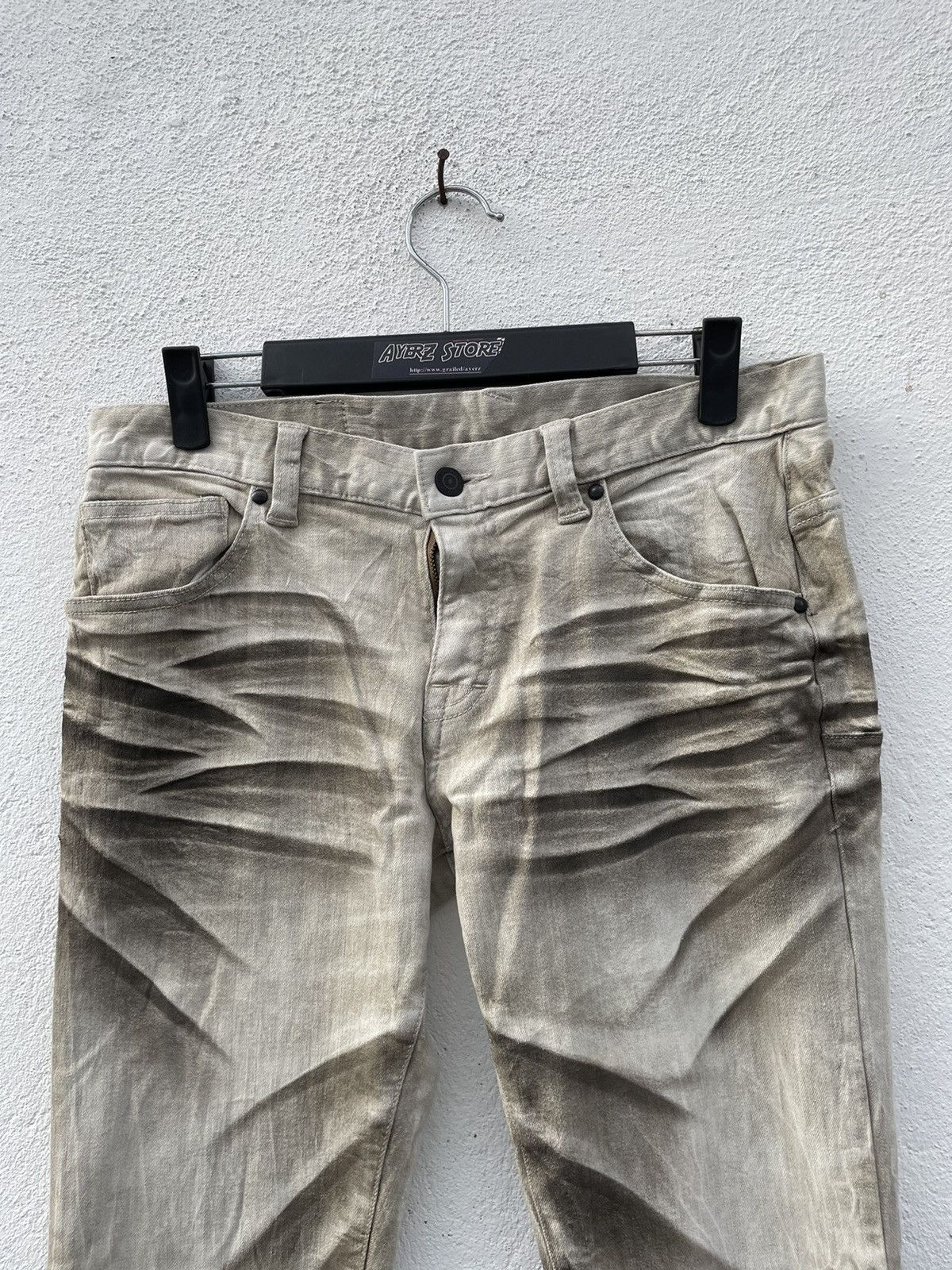 If Six Was Nine Tornado Mart Design Jeans Made In Japan Size US 31 - 2 Thumbnail