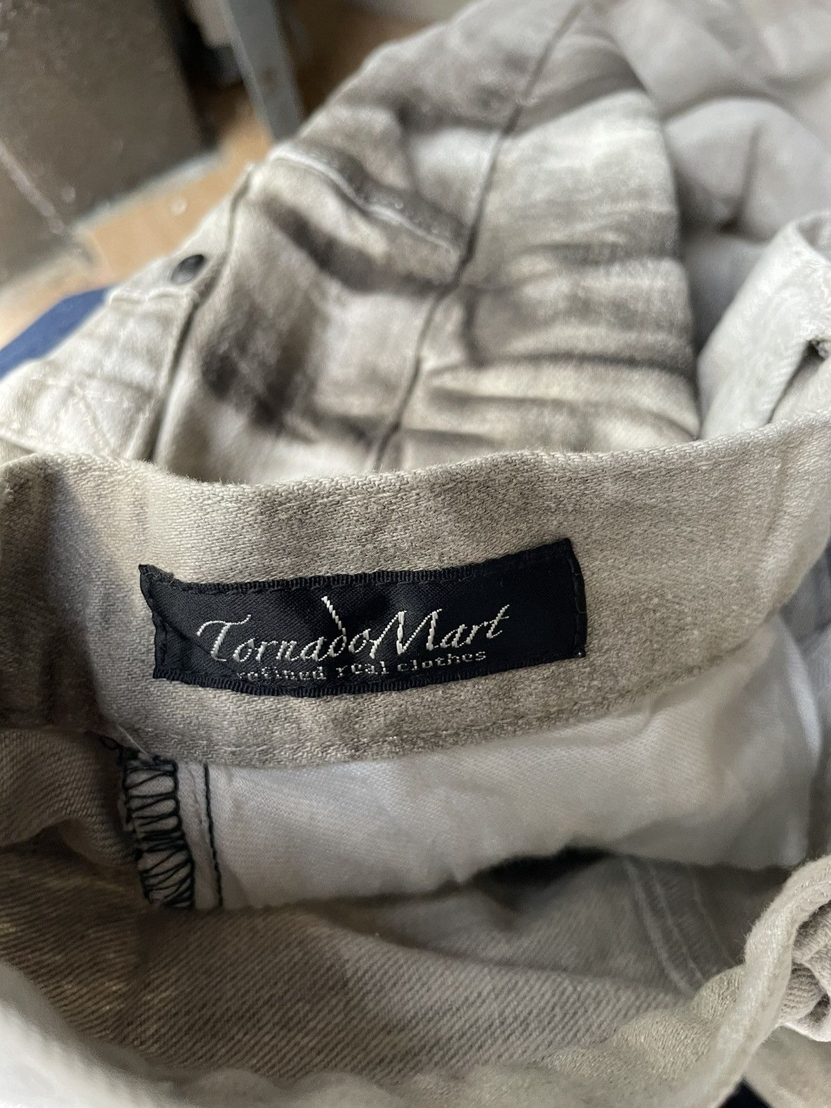 If Six Was Nine Tornado Mart Design Jeans Made In Japan Size US 31 - 15 Thumbnail