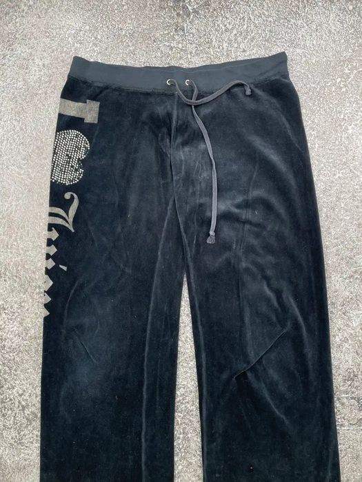 Velour Sweatpants Color: Black