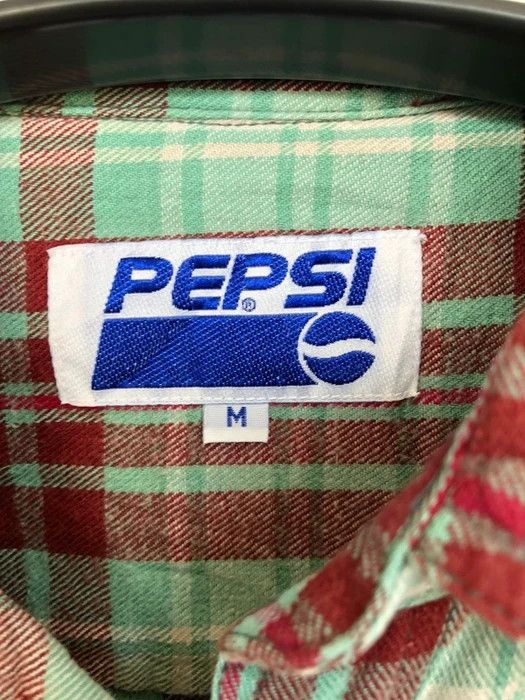 Flannel × Pepsi Vintage Pepsi Plaid Tartan Flannel Shirt 👕 Size US M / EU 48-50 / 2 - 4 Thumbnail