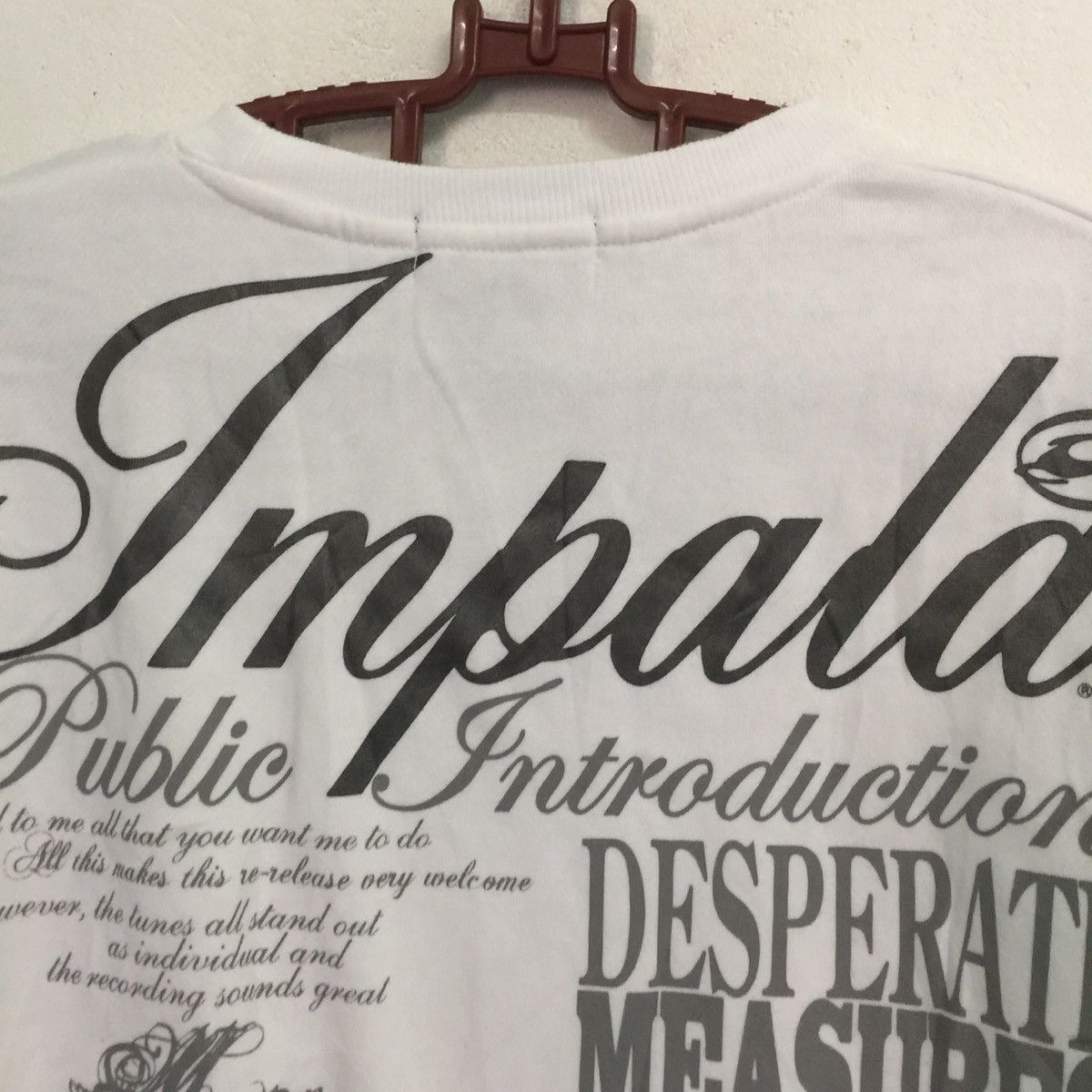 Japanese Brand Impala sweatshirt spell out massive evidance hip hop brand Size US L / EU 52-54 / 3 - 9 Thumbnail