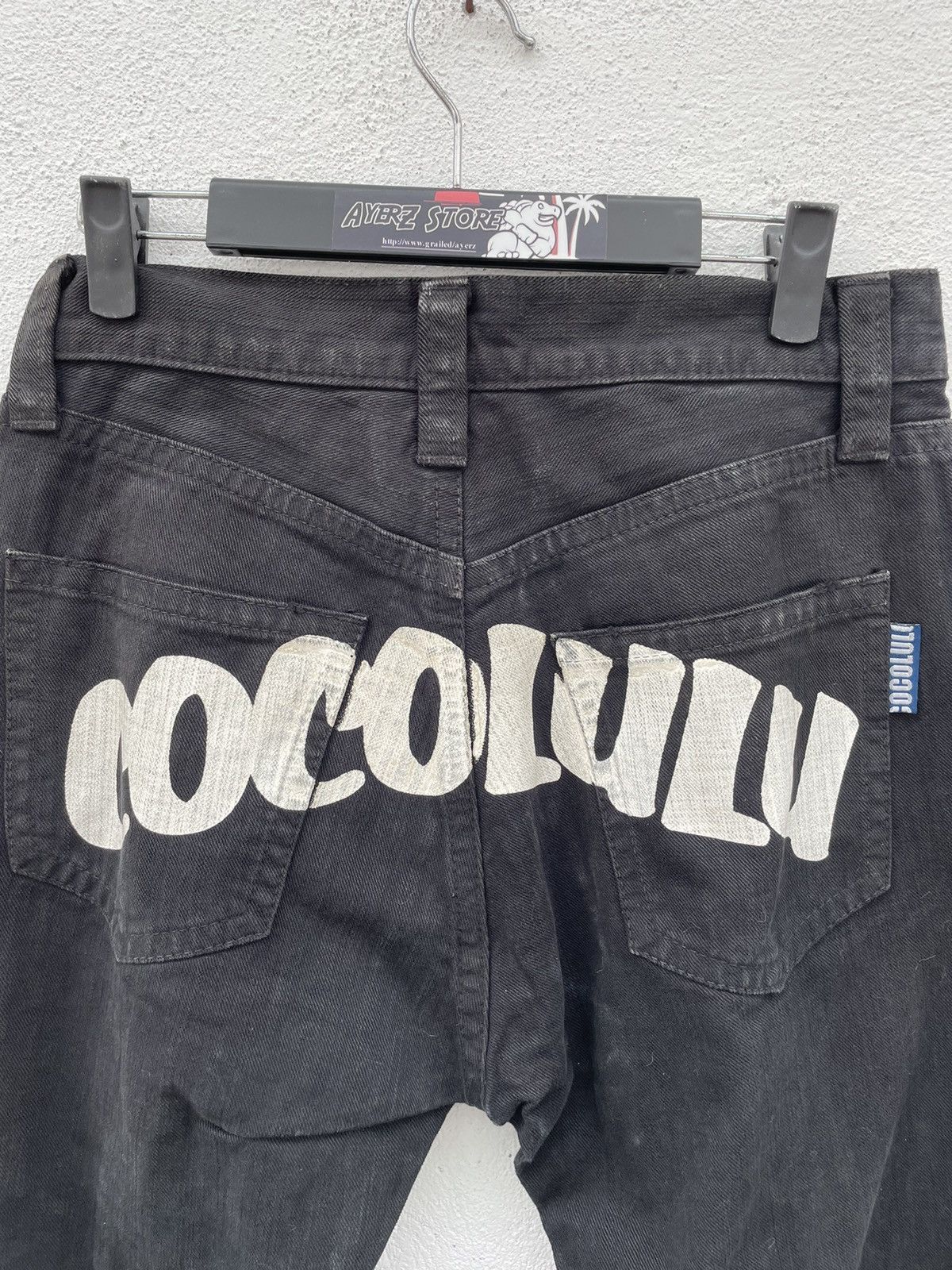 Japanese Brand Japanese Brand Cocolulu Big Logo Jeans Made In Japan Size US 29 - 2 Thumbnail