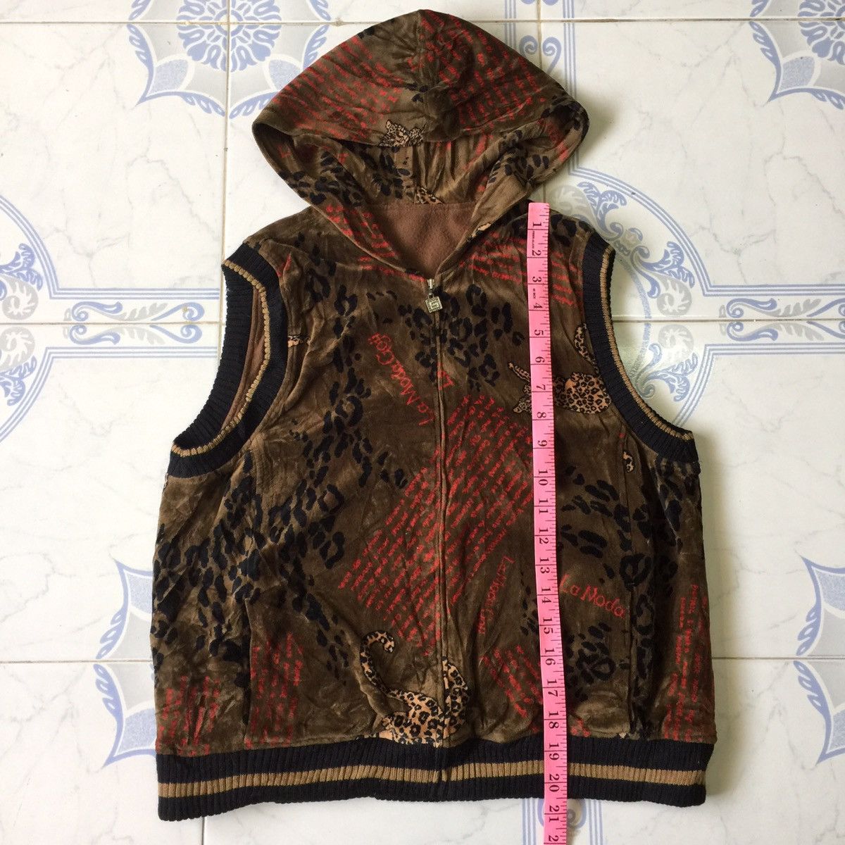 Japanese Brand La moda goji full printed leopard zip like Gucci / Givenchy Size US S / EU 44-46 / 1 - 10 Thumbnail