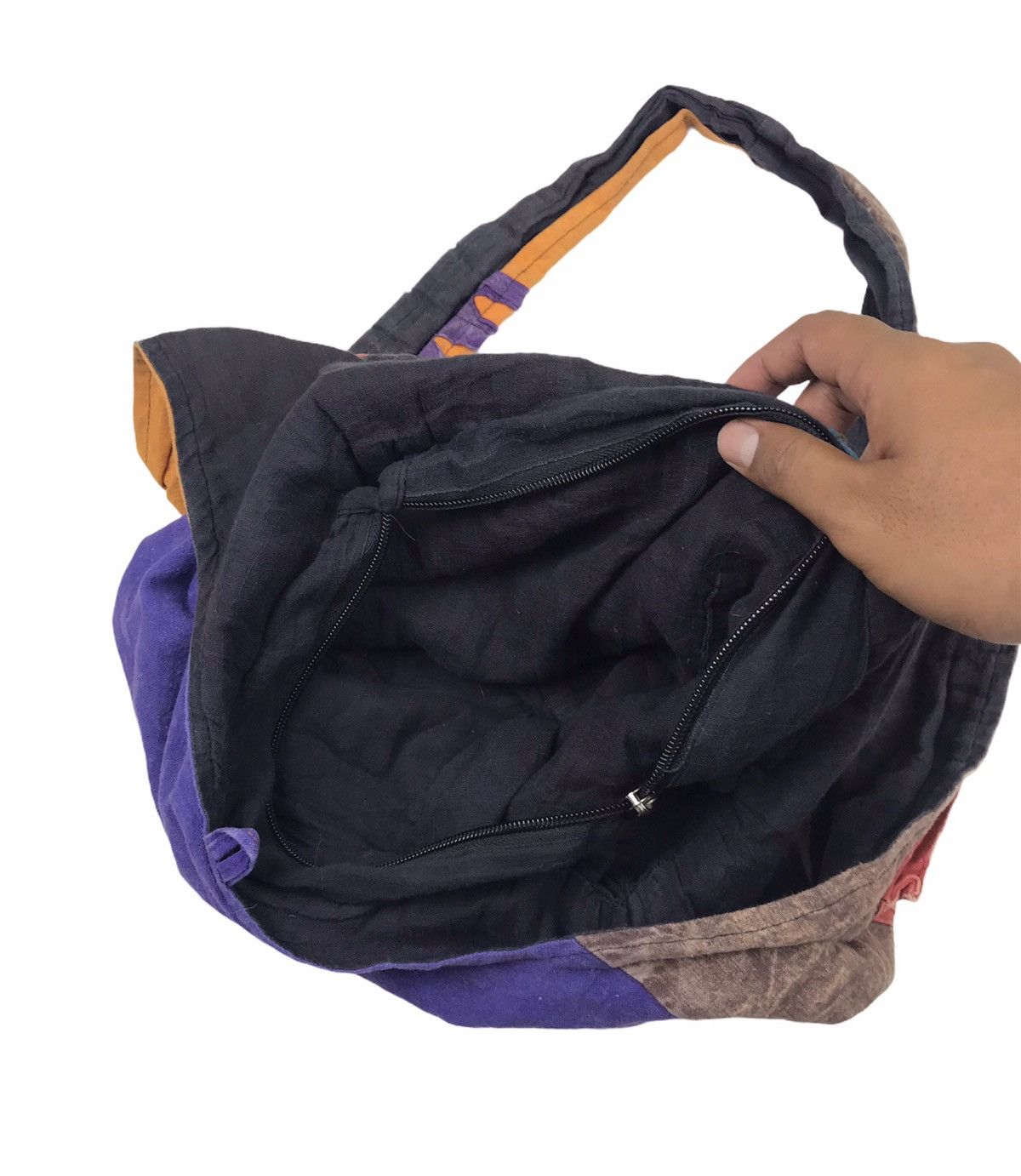 Japanese Brand Patchwork Custom Made Japanese Brand Crossbody Bag Size ONE SIZE - 7 Thumbnail
