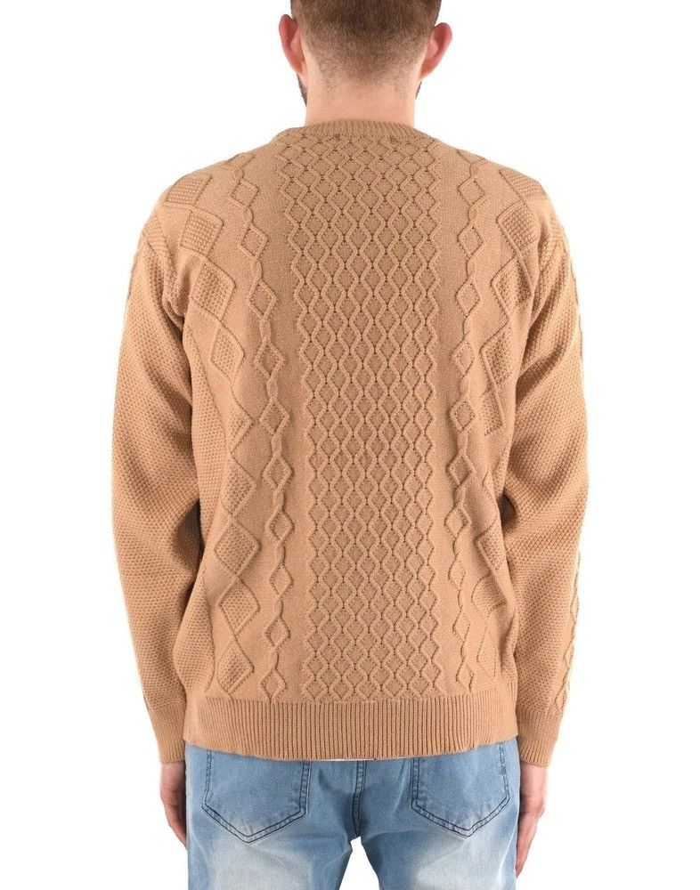 Vintage Cable Knit Sweater Brown Size US XS / EU 42 / 0 - 2 Thumbnail