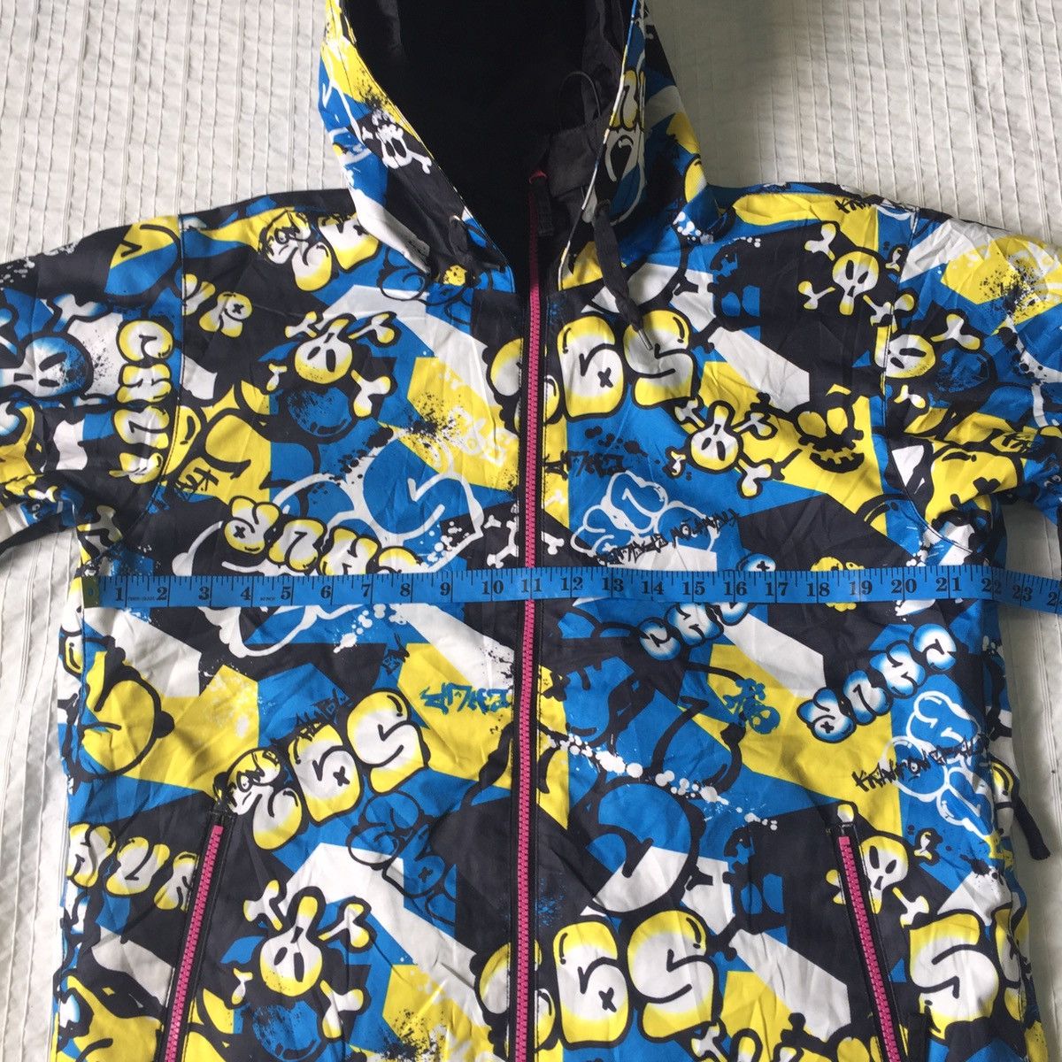 Japanese Brand Rare skulls design Chur snowboarding generation jacket Size US M / EU 48-50 / 2 - 12 Thumbnail
