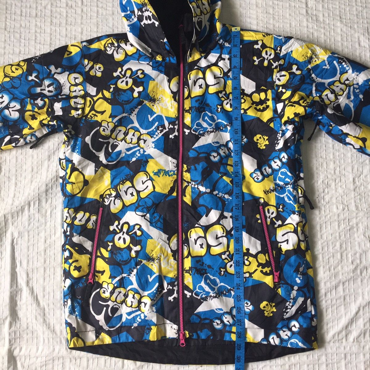Japanese Brand Rare skulls design Chur snowboarding generation jacket Size US M / EU 48-50 / 2 - 14 Thumbnail