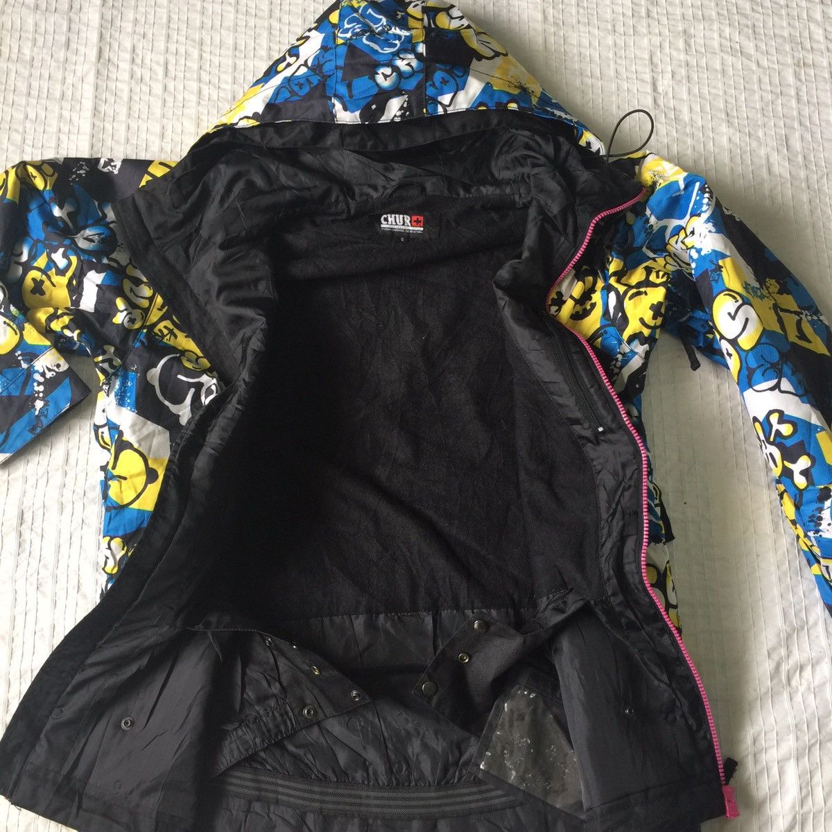 Japanese Brand Rare skulls design Chur snowboarding generation jacket Size US M / EU 48-50 / 2 - 7 Thumbnail