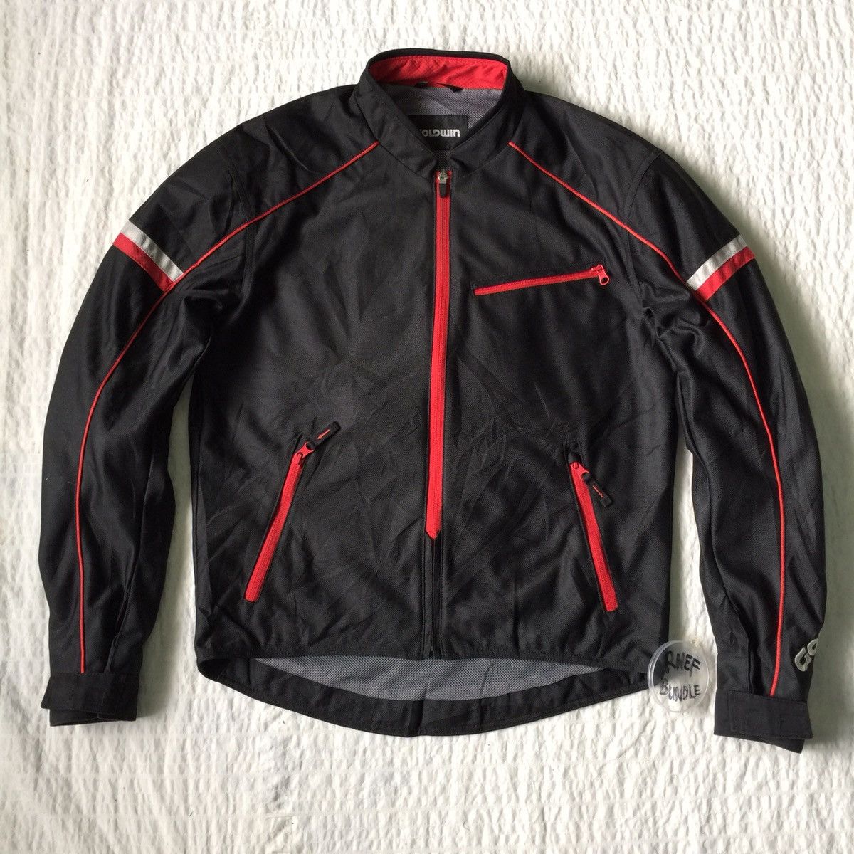 Goldwin Goldwin Super Racing Gear Full Zipper Rider Jacket Size US M / EU 48-50 / 2 - 1 Thumbnail