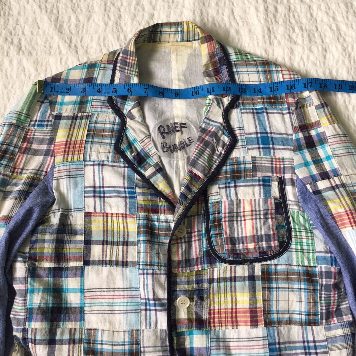 CABANE de ZUCCa Cabane de Zucca Jacket Patchwork Nice Design Size US M / EU 48-50 / 2 - 9 Thumbnail