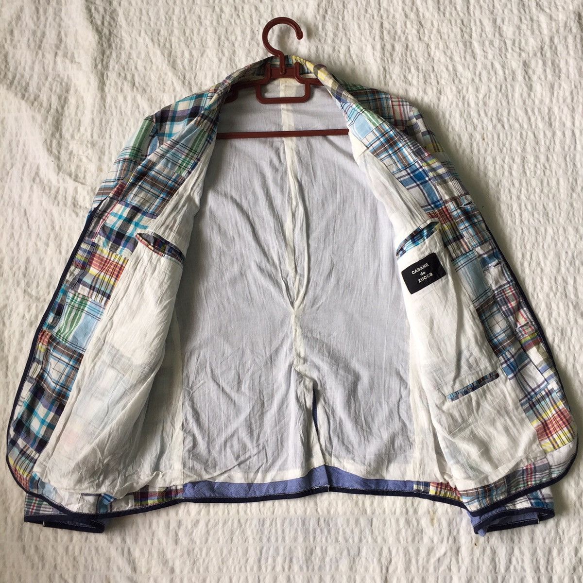 CABANE de ZUCCa Cabane de Zucca Jacket Patchwork Nice Design Size US M / EU 48-50 / 2 - 7 Thumbnail