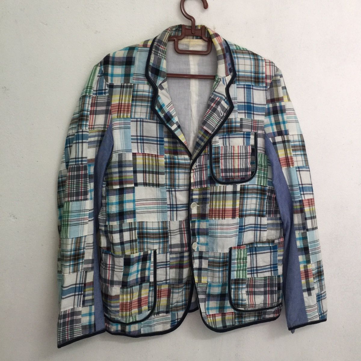 CABANE de ZUCCa Cabane de Zucca Jacket Patchwork Nice Design Size US M / EU 48-50 / 2 - 3 Thumbnail