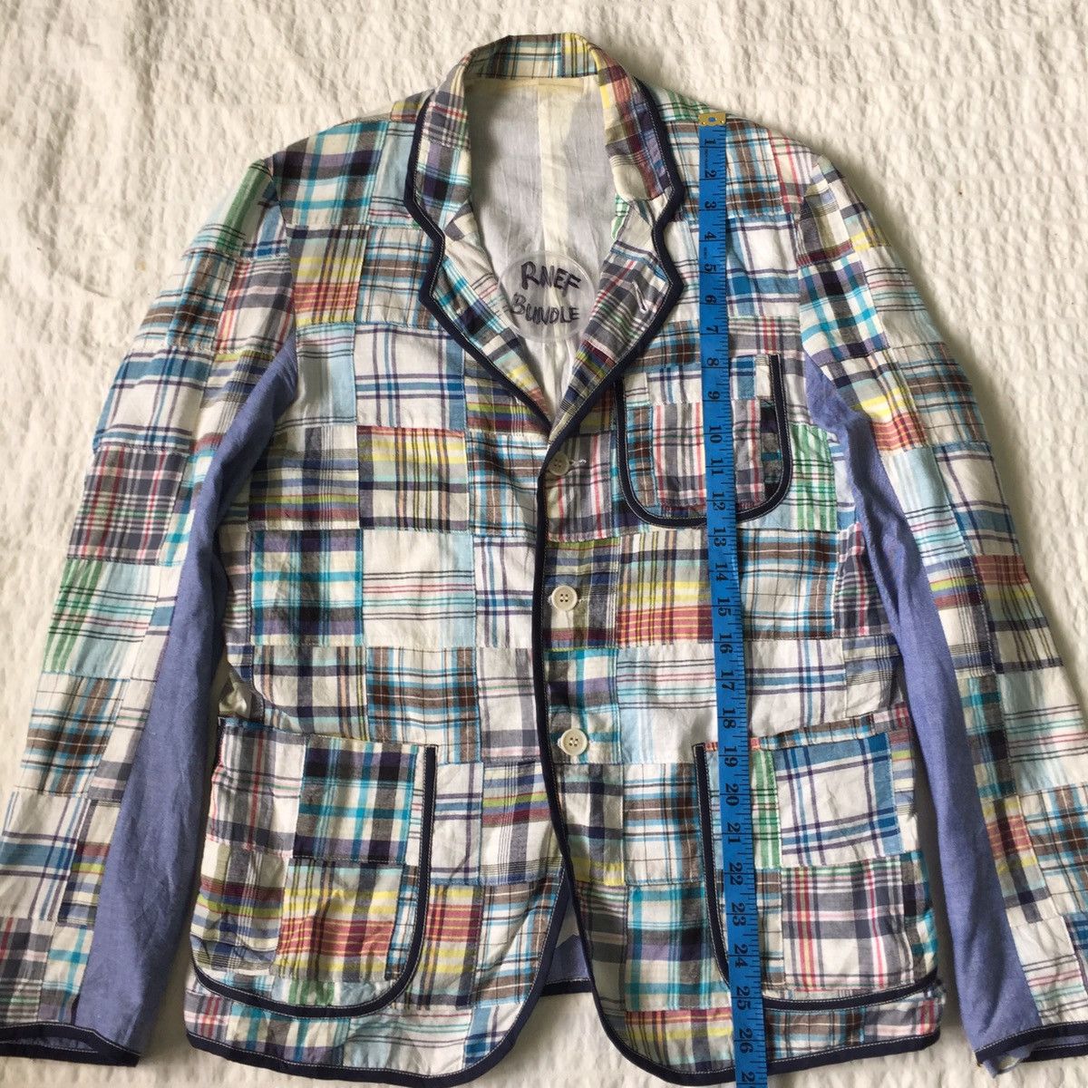 CABANE de ZUCCa Cabane de Zucca Jacket Patchwork Nice Design Size US M / EU 48-50 / 2 - 11 Thumbnail