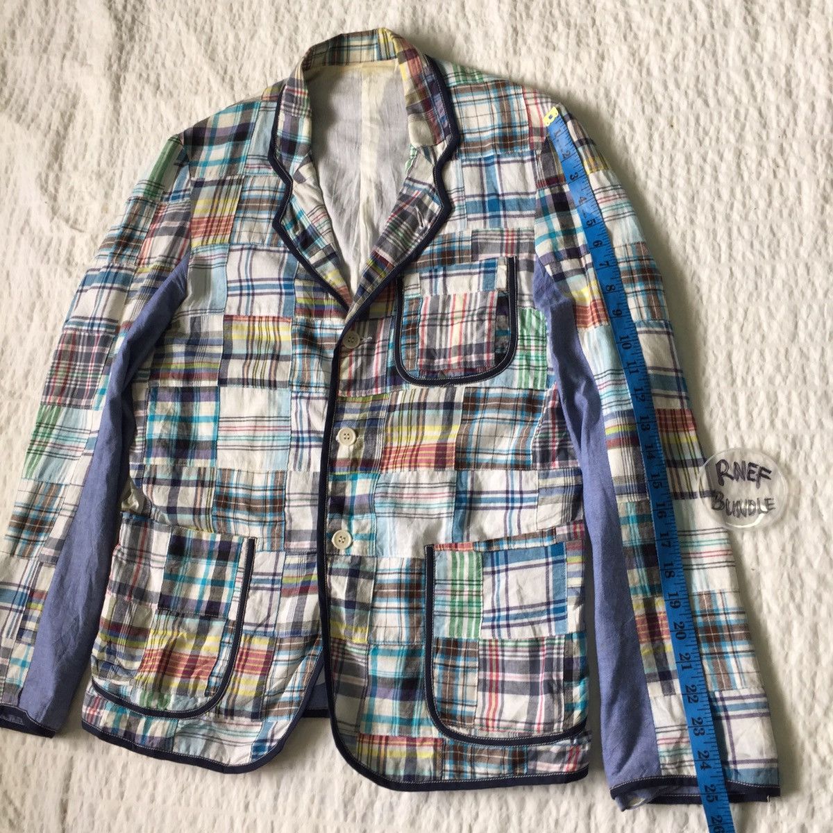 CABANE de ZUCCa Cabane de Zucca Jacket Patchwork Nice Design Size US M / EU 48-50 / 2 - 12 Thumbnail
