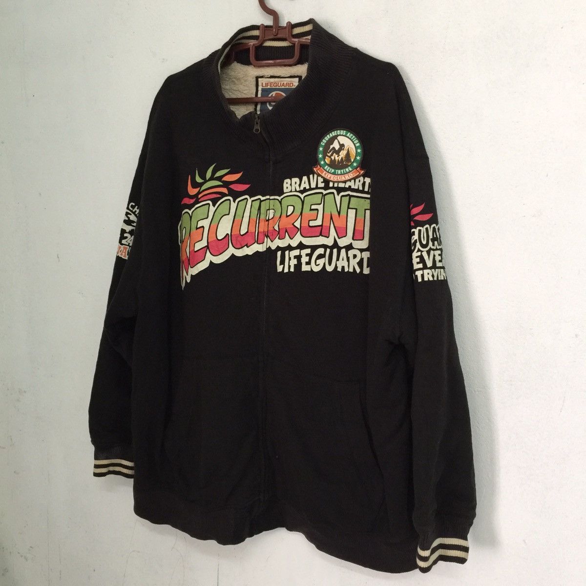 Japanese Brand Life guard big size Sweater Sweatshirt Jacket Size US XXL / EU 58 / 5 - 4 Thumbnail