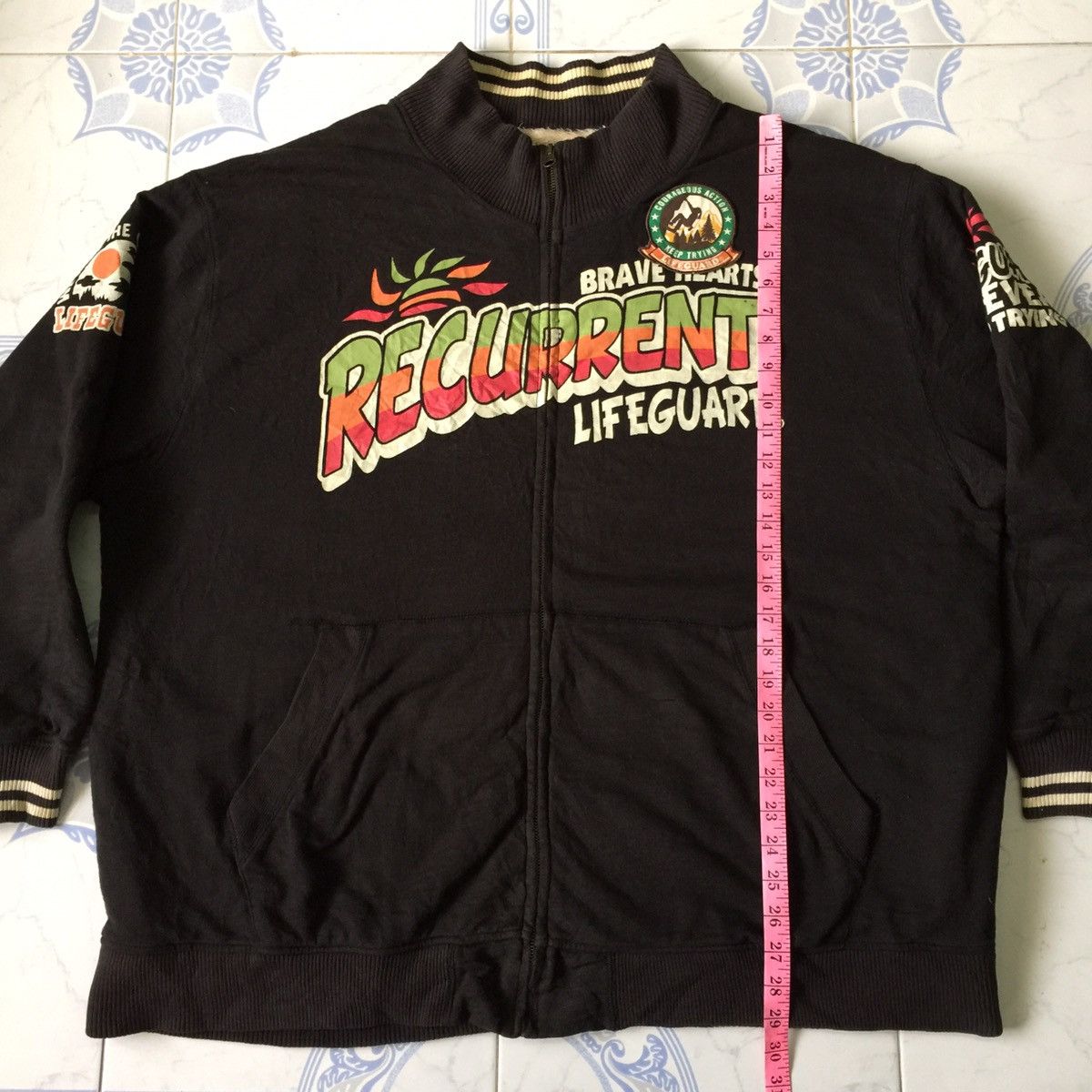 Japanese Brand Life guard big size Sweater Sweatshirt Jacket Size US XXL / EU 58 / 5 - 8 Thumbnail
