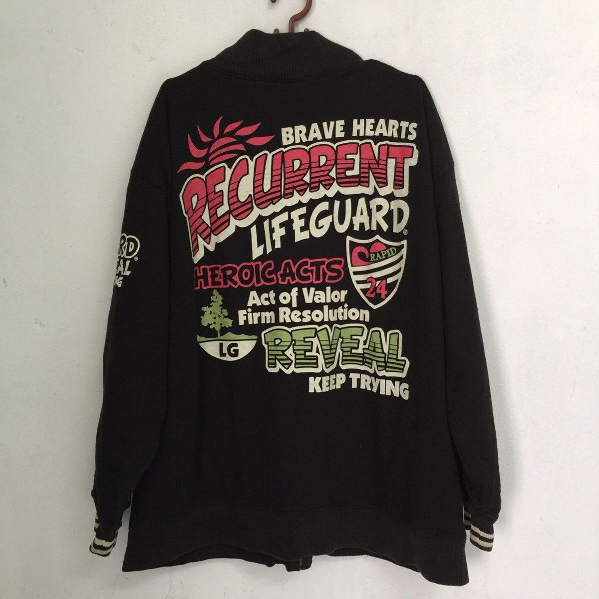 Japanese Brand Life guard big size Sweater Sweatshirt Jacket Size US XXL / EU 58 / 5 - 2 Thumbnail
