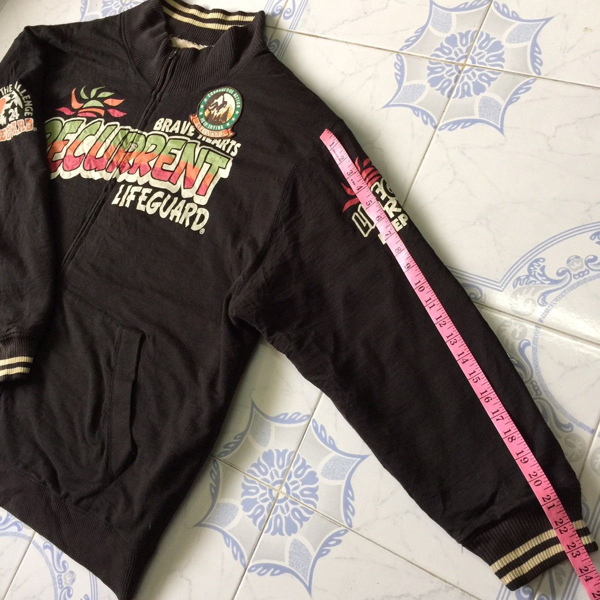 Japanese Brand Life guard big size Sweater Sweatshirt Jacket Size US XXL / EU 58 / 5 - 10 Thumbnail