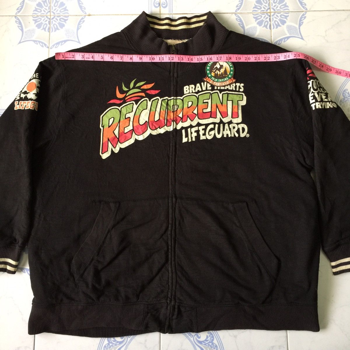 Japanese Brand Life guard big size Sweater Sweatshirt Jacket Size US XXL / EU 58 / 5 - 6 Thumbnail