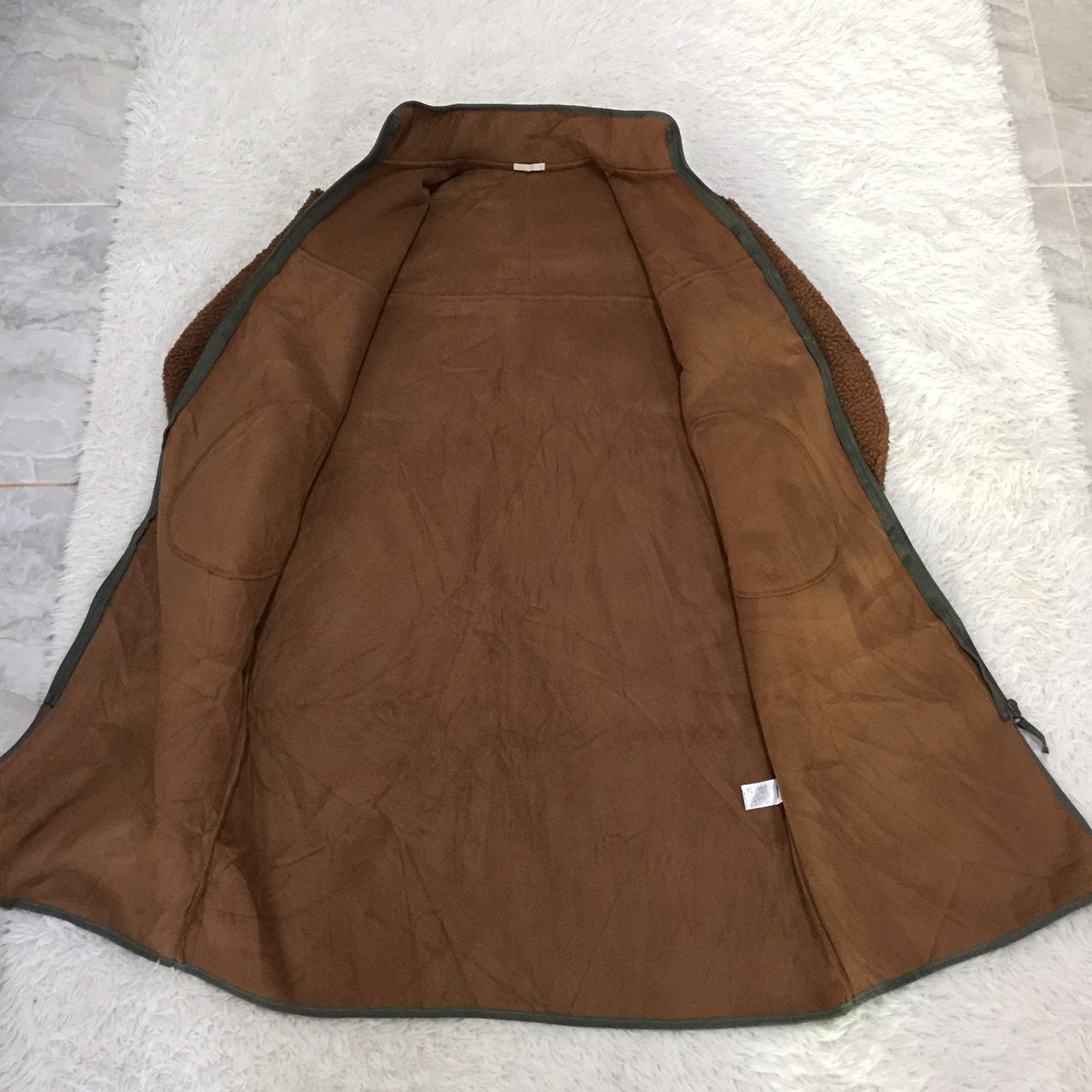 Japanese Brand GU Japan Fleece Deep Pile Long Jacket Size US S / EU 44-46 / 1 - 6 Thumbnail