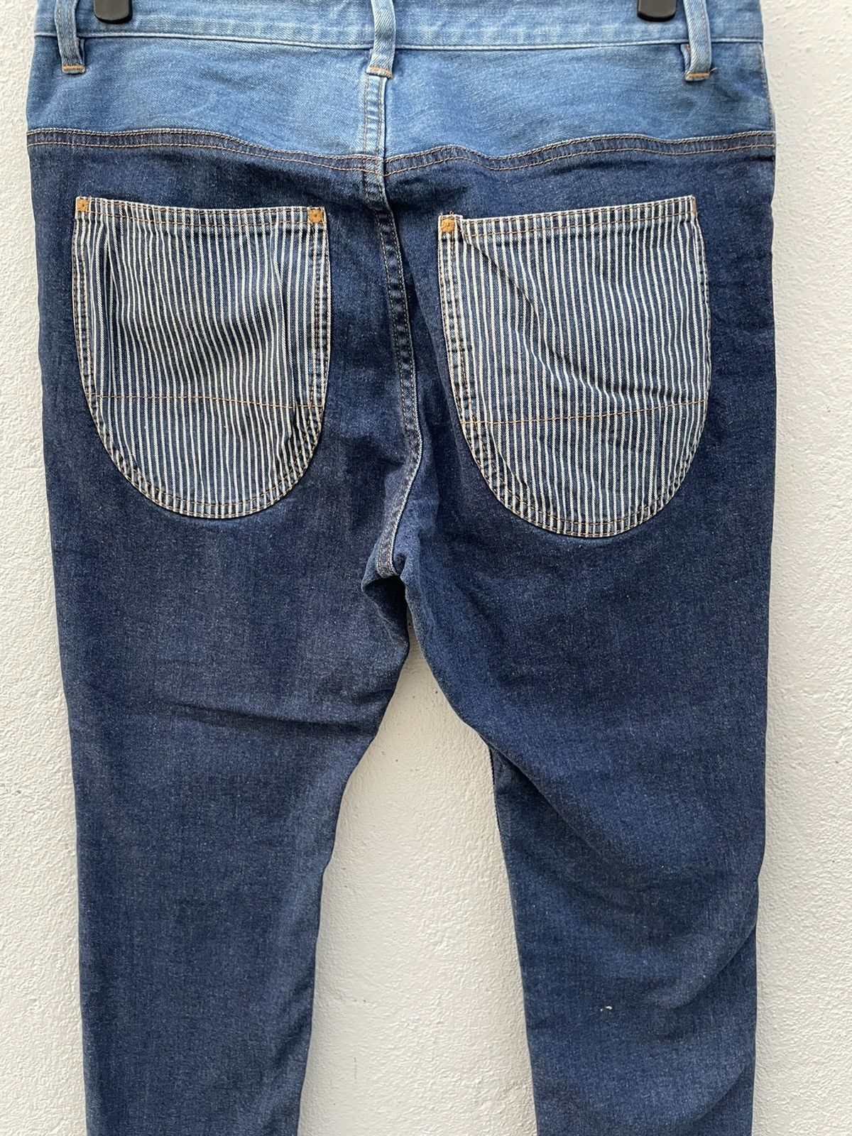 Issey Miyake Tsumori Chisato Cropped Skinny Jeans Size US 29 - 7 Thumbnail