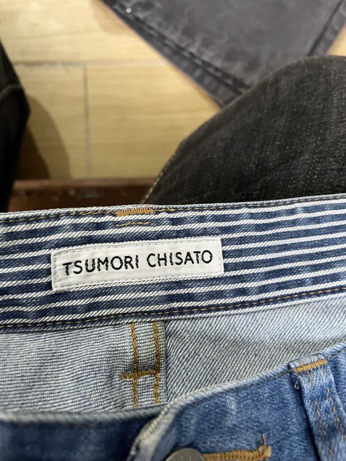Issey Miyake Tsumori Chisato Cropped Skinny Jeans Size US 29 - 12 Thumbnail