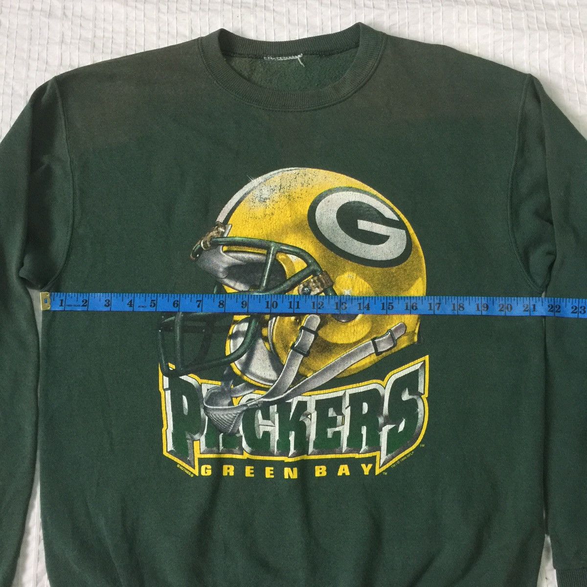 Vintage Vintage Green Bay Packers 1996 NFLP Sweatshirt Faded Size US L / EU 52-54 / 3 - 16 Thumbnail