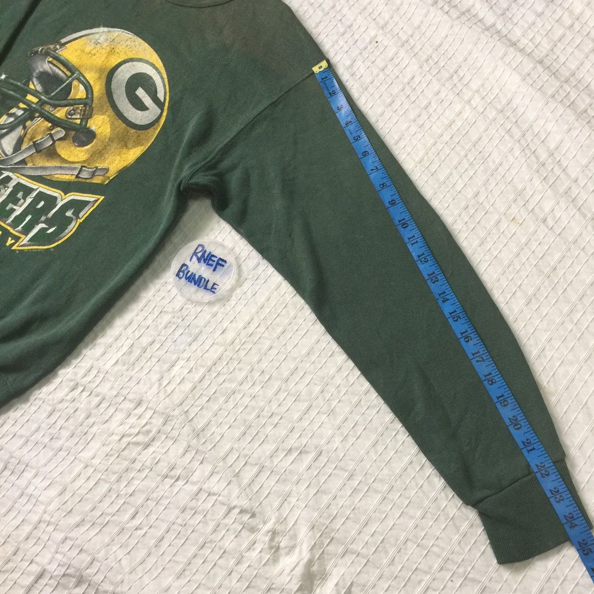 Vintage Vintage Green Bay Packers 1996 NFLP Sweatshirt Faded Size US L / EU 52-54 / 3 - 18 Thumbnail